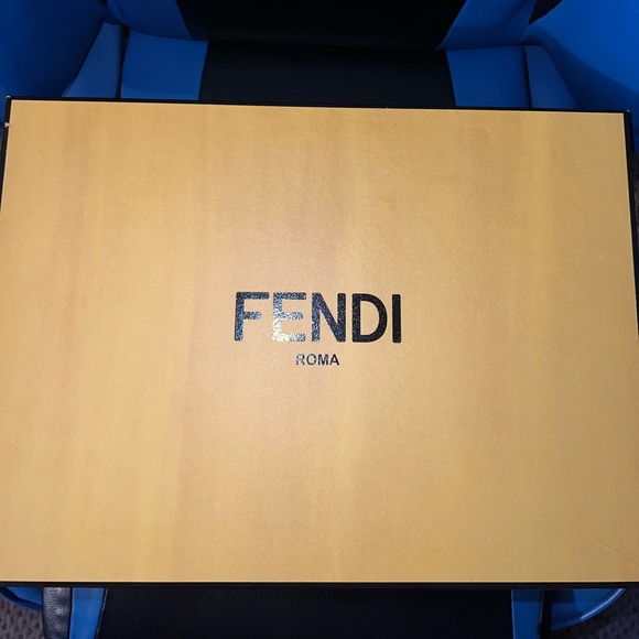 Fendi Flow, Black nylon low tops - Picture 3 of 7